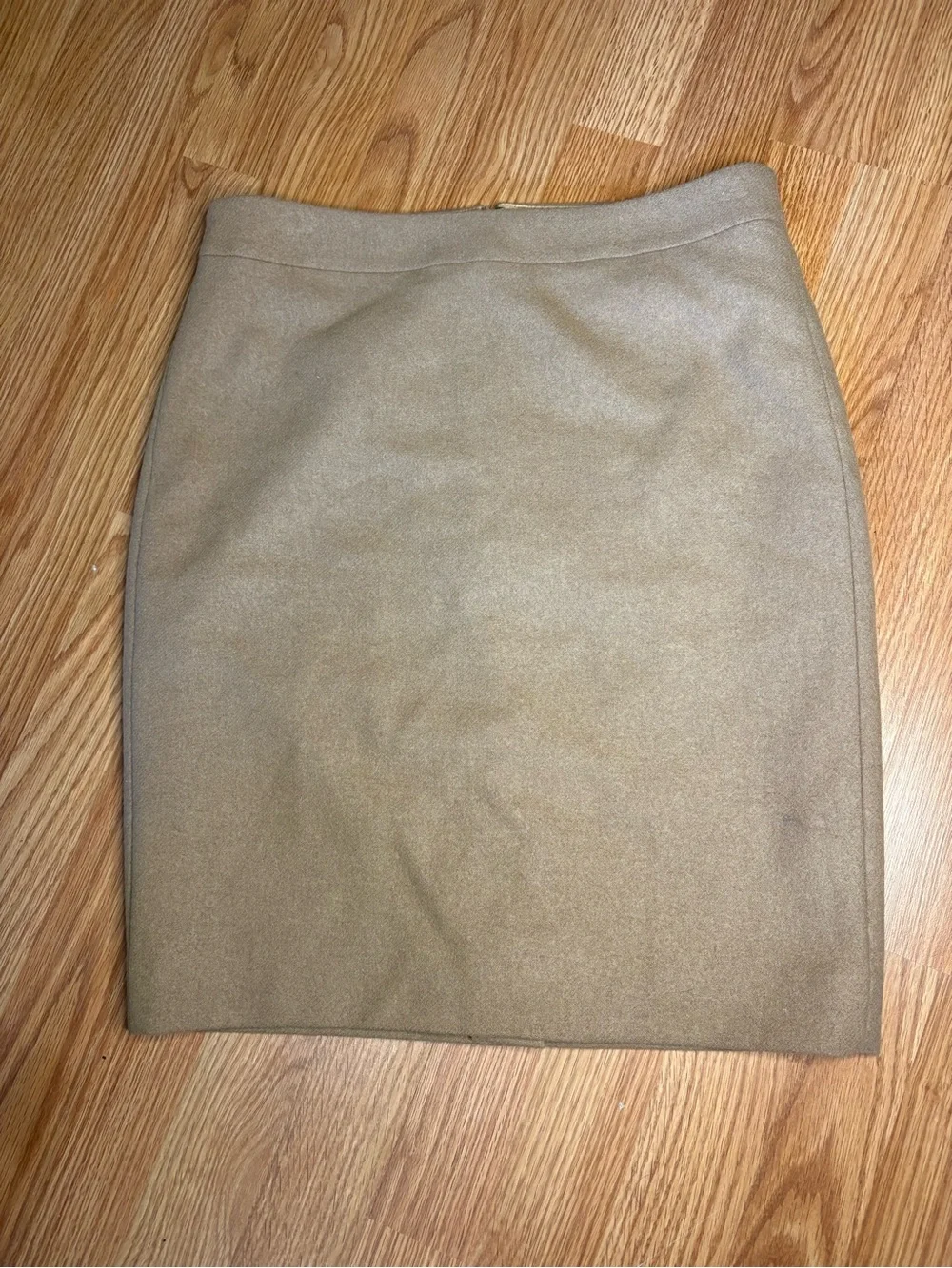 J. Crew Camel/Tan Pencil Skirt